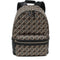 Marc Jacobs Signet Canvas Backpack Bag in Black Multi H302M12FA22