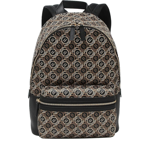 Marc Jacobs Signet Canvas Backpack Bag in Black Multi H302M12FA22