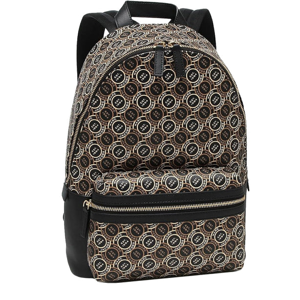 Marc Jacobs Signet Canvas Backpack Bag in Black Multi H302M12FA22