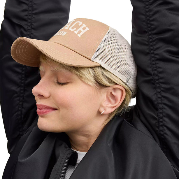 Coach 1941 Embroidered Trucker Hat In Light Saddle CQ728 (M/L)