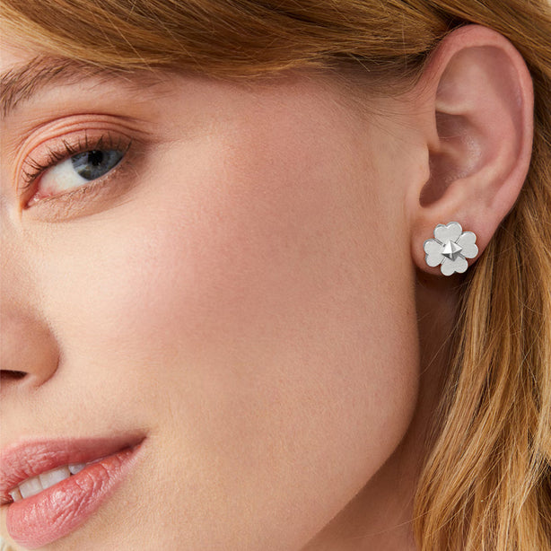 Kate Spade Spades & Studs Statement Studs Earrings in Silver kd774