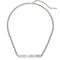 Marc Jacobs Monogram Chain Necklace in Silver J305M03FA22