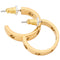 Kate Spade Cut To The Chase Spade Huggies Earrings in Gold KJ999