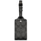 Coach Luggage Tag In Signature Canvas in Charcoal C1614