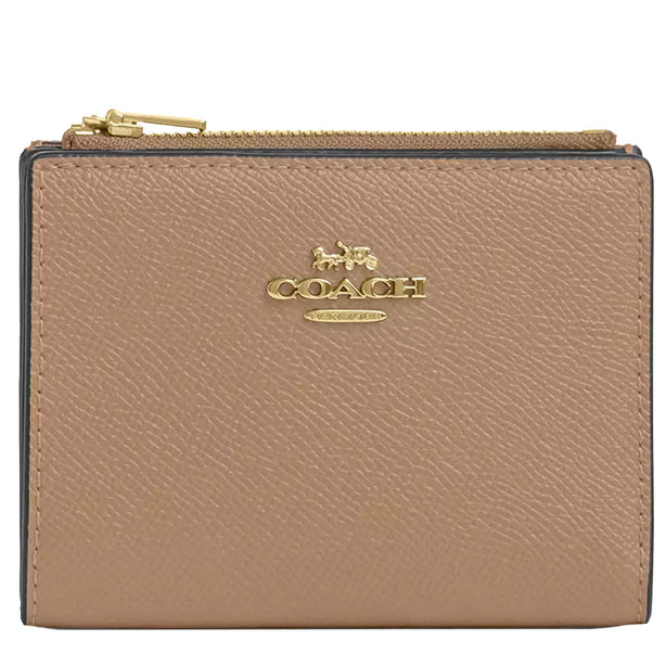 Coach Bifold Wallet in Taupe CR983