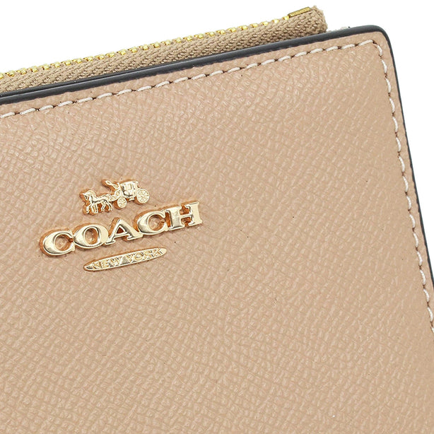 Coach Bifold Wallet in Taupe CR983