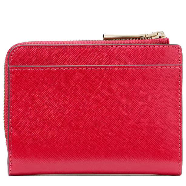 Kate Spade Madison Small L Zip Wallet in Ruby Red KH615