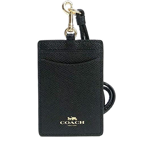 Coach Id Lanyard In Black 57311