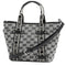 Michael Kors Maeve Logo Small Convertible Tote Bag in Black/ Light Cream 30S3S5VT1J