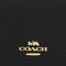 Coach Card Holder Wallet In Signature Canvas in Walnut/ Black CZ034