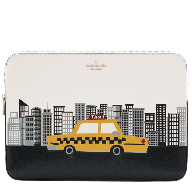 Kate Spade NYC Big Apple Universal Laptop Sleeve in Meringue Multi KJ061