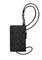 Coach Coach Mens Zip Lanyard Card Case In Signature Canvas - Charcoal/Black