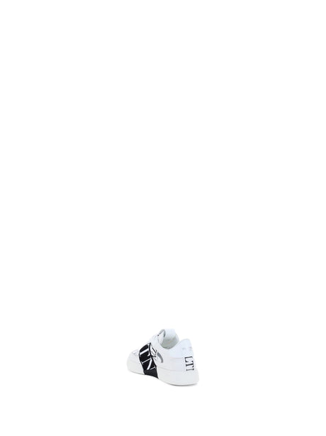 Valentino Garavani Low-Top Sneakers - White/Black-Bia/Bia/Ice/Bia-Ne