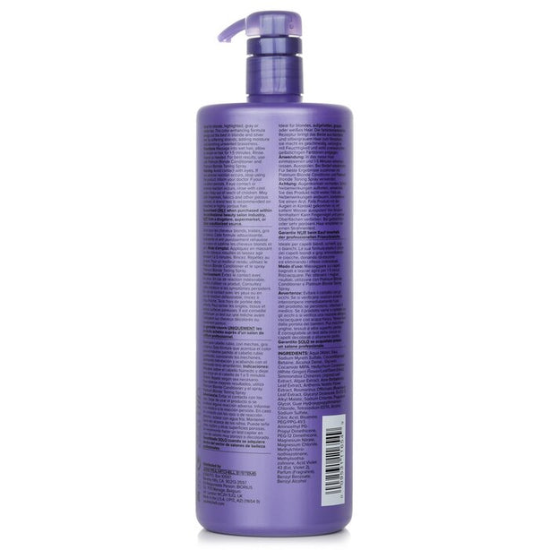 Platinum Blonde Shampoo (cools Brassiness - Eliminates Warmth)
