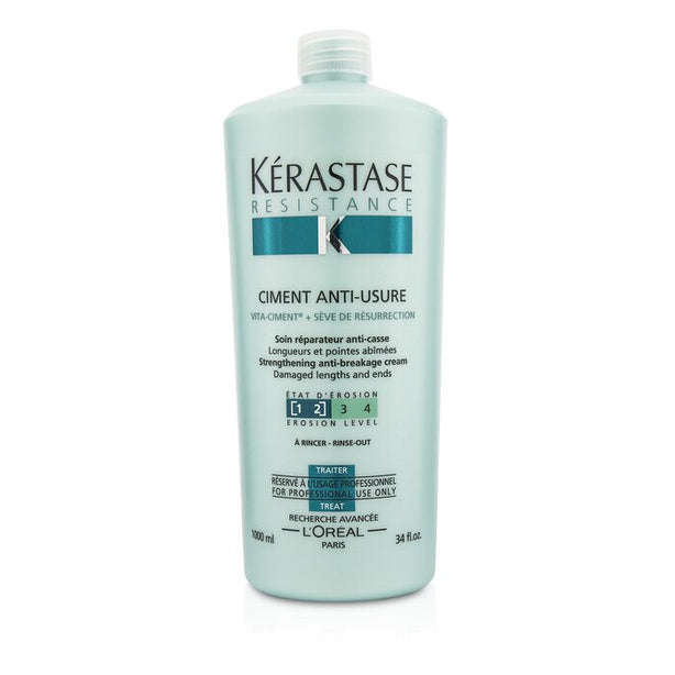 Resistance Ciment Anti-usure Strengthening Anti-breakage Cream - Rinse Out (for Damaged Lengths & Ends)