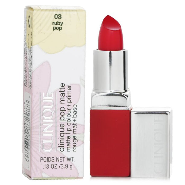 Pop Matte Lip Colour + Primer - # Pop - 3.9g/0.13oz