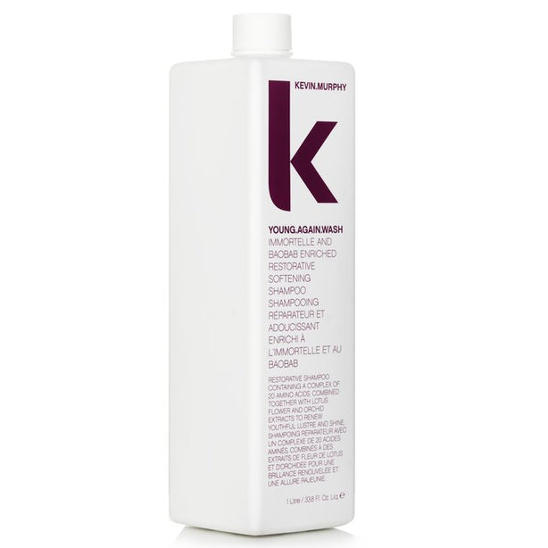 Young.again.wash (immortelle And Baobab Infused Restorative Softening Shampoo - To Dry Brittle Hair)