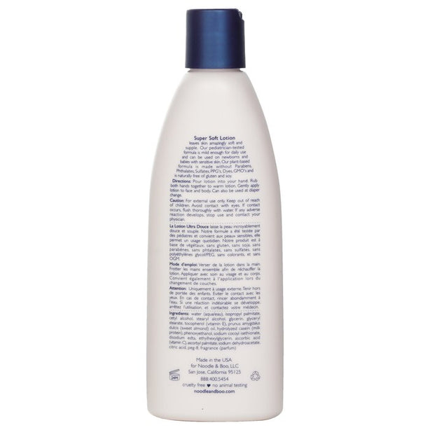 Super Soft Lotion - For Face & Body - Newborns & Babies With Sensiteive Skin