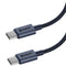XPower CC60B 1.2m Aluminium Alloy 60W Type-C toType-C Sync & Charge Cable