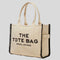 MARC JACOBS The Jacquard Large Tote Bag Warm Sand RB-M0017048