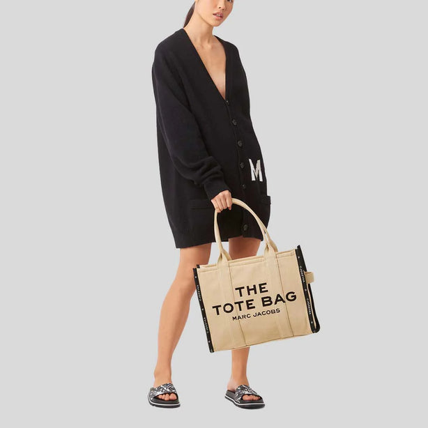 MARC JACOBS The Jacquard Large Tote Bag Warm Sand RB-M0017048