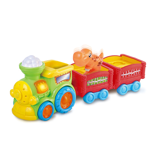 Hap-P-Kid Little Learner Musical Dino Train Set
