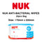 NUK Anti Bacterial Wipes 20pcs x 30 | Bundle Deal | Carton Deal