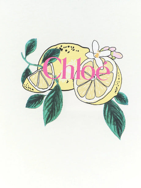 Chloé Cotton T-shirt - Iconic Milk