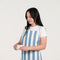 Apron Luxury Designer Chambray Stripe Heritage Collection by Robinsons