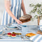 Apron Luxury Designer Chambray Stripe Heritage Collection by Robinsons