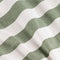 Kitchen Towel Twin Pack Luxury Designer Olive Stripe Heritage Collection by Robinsons