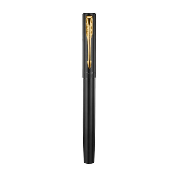 Parker Vector XL Matte Black Gold Trim Fountain Pen