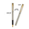 Parker Vector XL Stainless Steel Gold Trim Fountain Pen