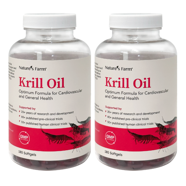 [Bundle of 2] Nature's Farm® Krill Oil 180s