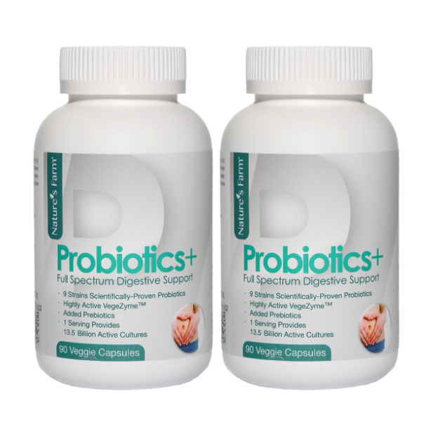 [Bundle of 2] Nature's Farm® Probiotics+, 90s