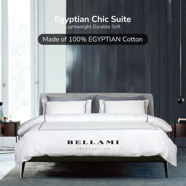 Bellami I Speedy 2.0 I 100% Egyptian Cotton I Fitted Sheet Set I Bed Set