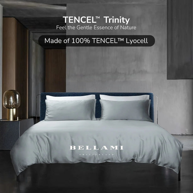 Bellami I Nano Puzzle Bumblebee I Trinity 100% TENCEL™ I 1200TC I Fitted Sheet Set I Bed Set