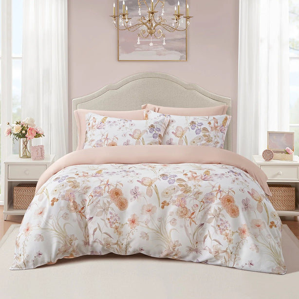 Marie Claire I MONTAIGNE I Lyocell Printed I 1000TC I Fitted Sheet I Bed Set - MC0425LY-02