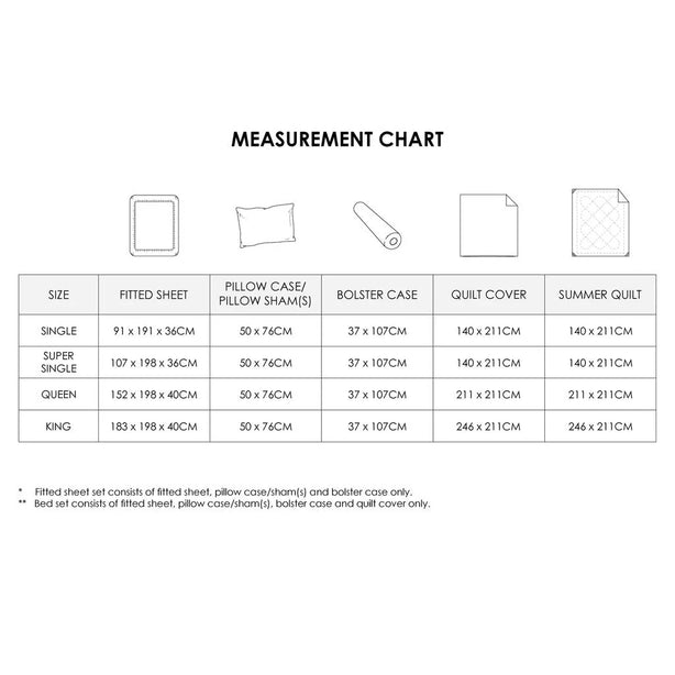 Marie Claire I MONTAIGNE Lyocell Printed I 1000TC I Fitted Sheet Set I Bed Set - MC1024-04