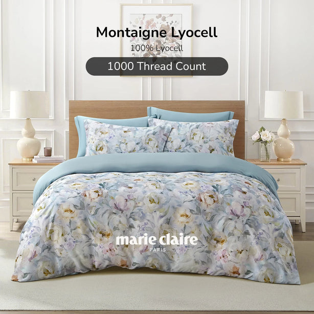 Marie Claire I MONTAIGNE I Lyocell Printed I 1000TC I Fitted Sheet I Bed Set - MC0425LY-03