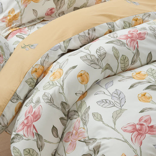 Marie Claire I Lumine 100% Combed Cotton I 1000TC I Fitted Sheet Set I Bed Set - Dahila
