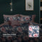 Hillcrest I ComfyLux Printed Microfiber I 988TC I Fitted Sheet Set I Summer Blanket I No Quilt Cover - Spring