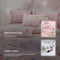 IE Kids I 100% Cotton Printed I Fitted Sheet Set I Without Quilt Cover -  Berry Bunny