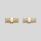 FERRAGAMO Vara Ribbon Earrings Gold Color RB-998984