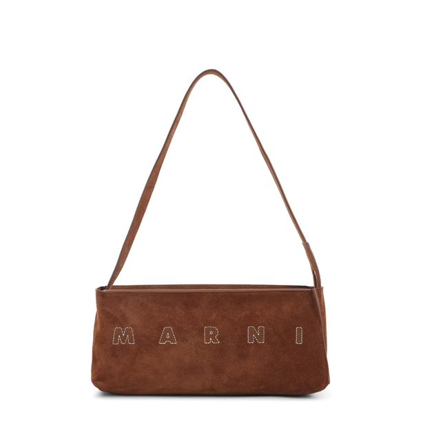 Museo Medium Calfskin Handbag - Moca/Ivory