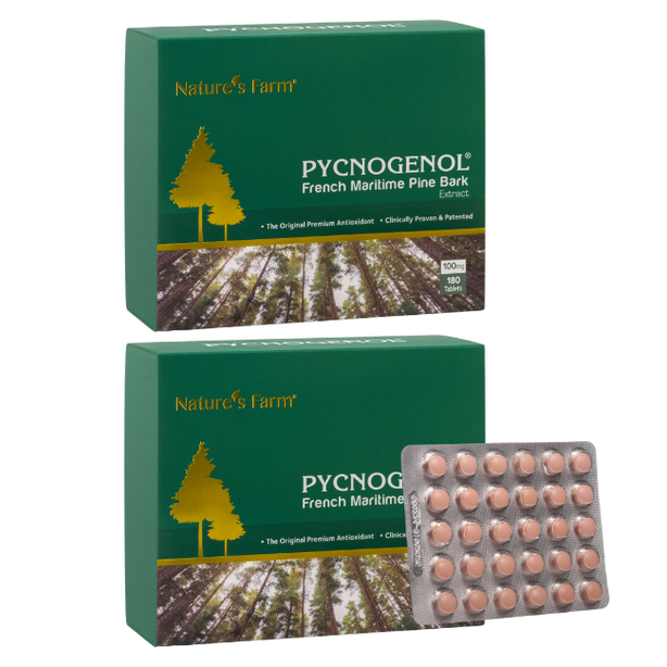 [Bundle of 2] Nature's Farm® Pycnogenol® 100mg 180s