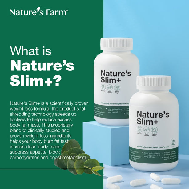 Nature's Farm® Slim+ 120s