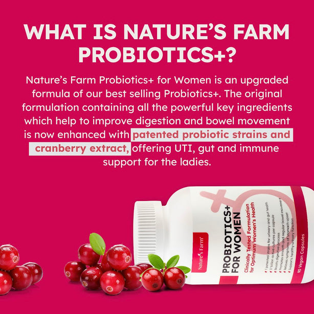 Nature's Farm® Probiotics+ for Women, 90s