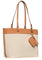 Kate Spade Tessa Tote Bag With Charm - Light Saddle Multi