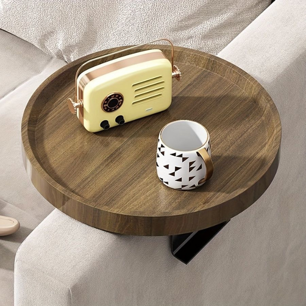 Sofa arm table / adjustable couch tray